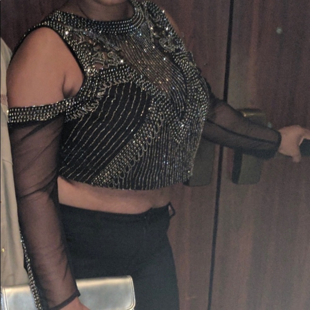Asos embellished top